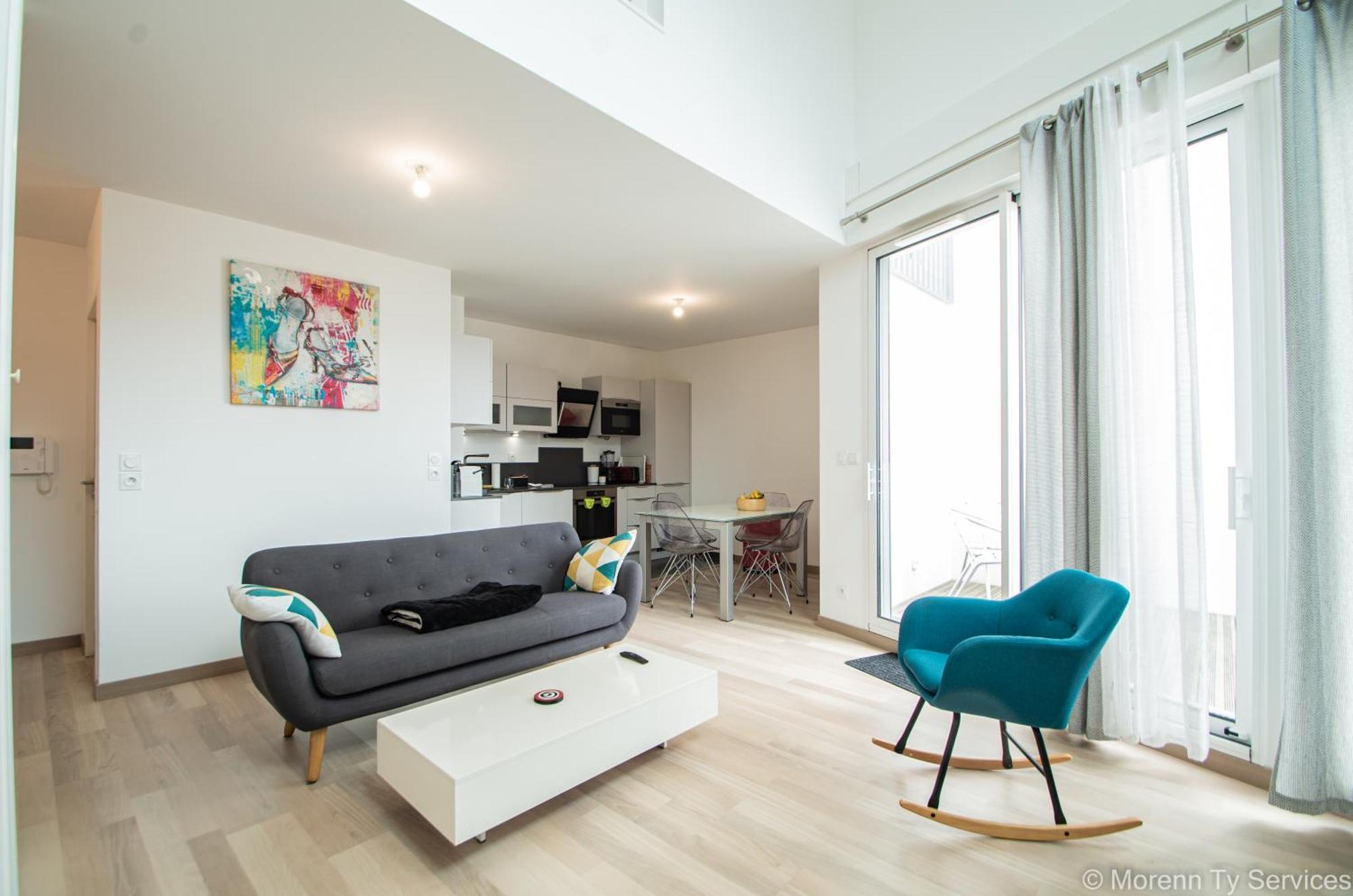Triplex Terrasse Proche Metro - Ty Ar Mabilay Lejlighed Rennes Eksteriør billede